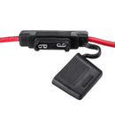 50A Maxi Car Fuse with Weatherproof Holder 8AWG (8B&S) Wire Dual Battery for Car