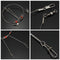 ZANLURE 70 cm Stainless Steel Wire Leader Fishing Line Lure Trace Cable Braided Fishing Line