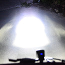 XANES SFL04 750LM T6 LED German Standard Smart Induction Bike Light IPX4 USB Rechargeable Large F