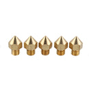 Anet 0.2+0.3+0.4+0.5+0.6mm Brass Nozzle Set for 1.75mm Filament 3D Printer Part