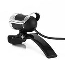 GINWFEIY USB Laptop Camera 360-degree 500W Pixels 480P HD Resolution With Microphone For Notebook