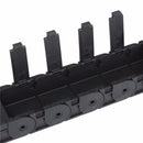 18mm x 37mm Openable Plastic Cable Drag Chain 1M Long Wire Carrier Drag Chain