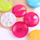 7 Days Weekly Pill Box Travel Pill Case Dispenser Outdoor Mini Pill Box Health Products Jewelry Storage Box Pill Case