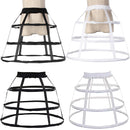 3 Hoop Ladies' Dress Crinoline Cage Bustle Casual Petticoat Adjustable Pannier