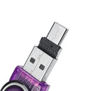 2Pcs USB-C 3.1 Type C Male to USB Female OTG Adapter Converter for Game Controller Mobile Phone Tablet