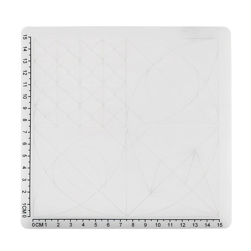 C-Type White Silicone Design Mat with Basic Template + Insulation Silicone Finger Caps Kit 3D Printing Pen Drawing Tools