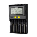 Miboxer C4-Plus LCD Display Fast Charging Smart Battery Charger For AA AAA 18650 26650 21700 16340