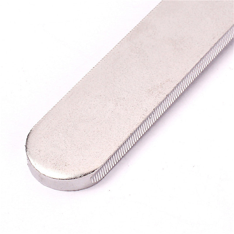 Guitar Fret Crowning Luthier File Stainless Steel Narrow Dual Cutting Edges Tool