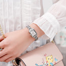 SKMEI 1407 Fashion Women Watch Light Luxury 3ATM Waterproof Stainless Strap Quartz Watch