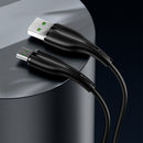 USAMS 4A Micro USB Quick Charging Data Cable For OPPO R15 R11s R11 Plus R9 R7 Redmi Redmi 6 Pro 7A- Black