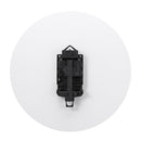 28cm Modern Acrylic Round Swing Tail Wall Clock Home Living Room Watch Decor