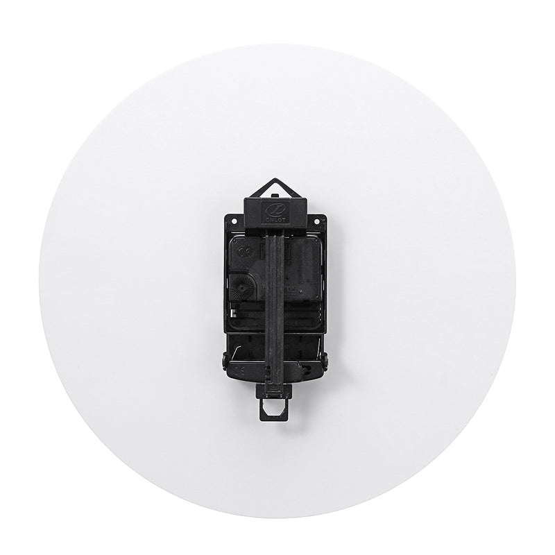 28cm Modern Acrylic Round Swing Tail Wall Clock Home Living Room Watch Decor