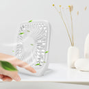 Portable Mini Electric Fan USB Rechargerable Silent Desktop Fan Wind Cooler