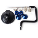 ZANLURE 14x14.3cm Aluminum Alloy Portable Fishing Line Winder Reel Spool Spooler Vacuum Suction Cup