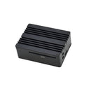 Black Aluminum Alloy Metal Protection Case Shell For Raspberry Pi 3 B/B+