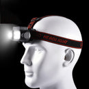 XANES NF-611 LED + 2COB 650LM 4 Modes Headlamp 90Rotatable Multifunctional USB Rechargeable Headlamp Waterproof Outdoor Camping Hiking Cycling Fishing Headlights 18650