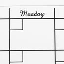 30x42cm Magnetic Dry Erase White Board Planner Whiteboard Calendar Message Board For Refrigerator