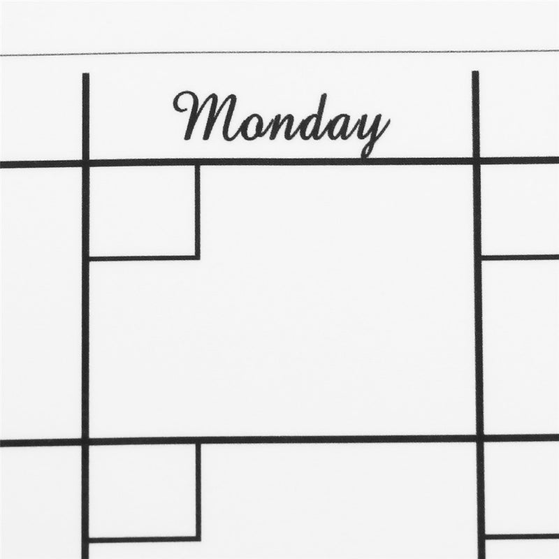 30x42cm Magnetic Dry Erase White Board Planner Whiteboard Calendar Message Board For Refrigerator