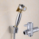 High Grade Toilet Hand Held Bidet Portable Shattaf Sprayer with G1/2'' T-adapter/ Diverter