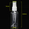 10Pcs 60ml Empty Spray Pump Bottles Transparent Plastic For Travelling