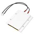 AC220V 60W 60 Degrees 77x62x6mm Insulated Ceramic PTC Element Heating Plate Liquid Aluminum Shell Heater