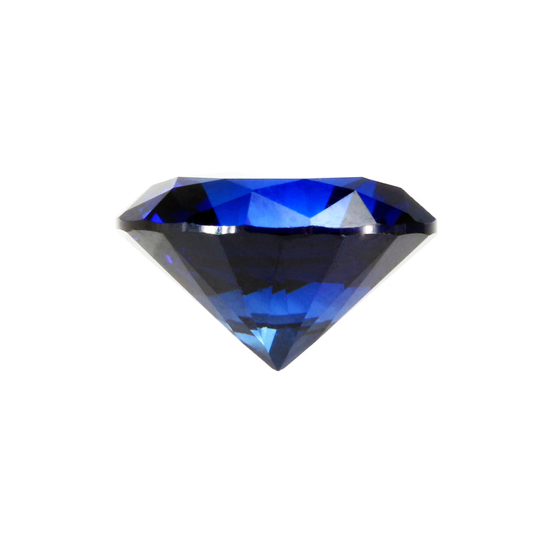 5.25ct Natural Blue Sapphire Ring Size Ceylon Gemstone ROUND Cut Shape 9x9x5mm Decorations