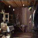 RetroMinimalist American Country LED Tracking Light Spot Lightts Ceiling Lamp 110V 220V