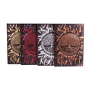 Embossed notebook retro PU notepad manual diary business notebook