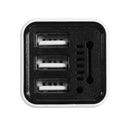 Car 3 USB Charger Negative Ion Ionizer Oxygen Generator Cleaner Air Purifier