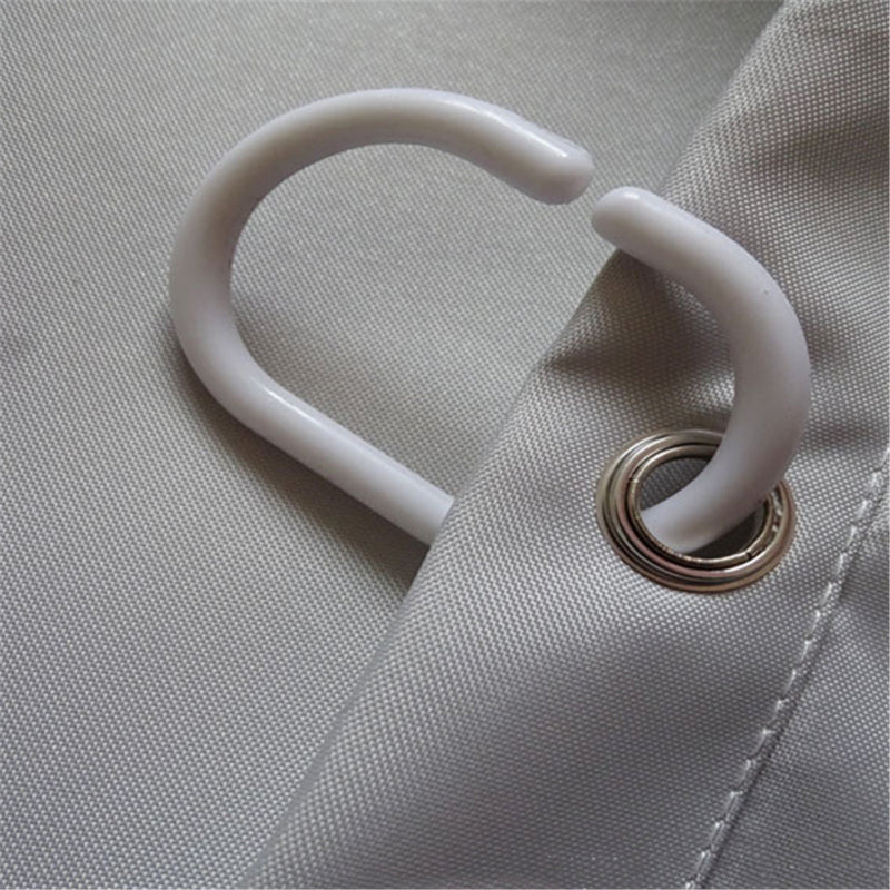 Waterproof Grey Shower Window Curtain Bathroom Drape Hotel Home Decor Fashion
