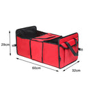 60x32x29CM Built-in Aluminum Heat Preservation Foil Insulation Car Storage Bag Box