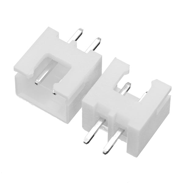 10Pcs XH Pitch 2.54mm Single Head 2Pin Wire To Board Connector 15cm 24AWG With Socket