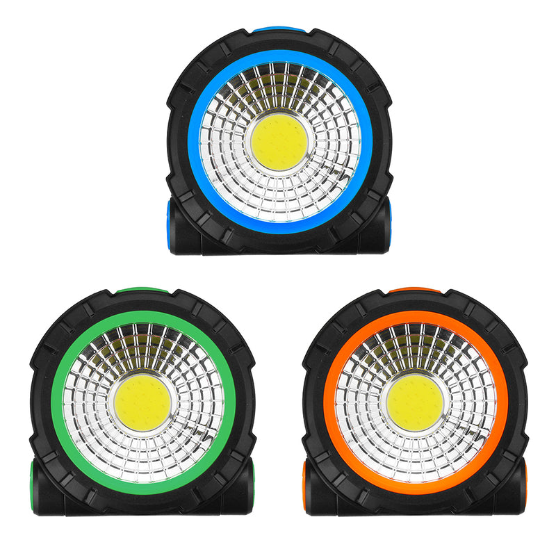 Portable COB LED Magnetic Hook Camping Lantern Outdoor Work Torch Hanging Emergency Light