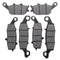 Front + Rear Ceramic Brake Pads For Suzuki SV650S SK3 SK4 SK7 SK8 SK9 2003-2009