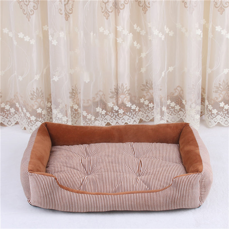 4 Colors Crystal Velvet Pet Bed