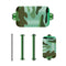 ZANLURE 29PCS 1.0g-6.0g Camouflage Fishing Lead Set Graduated Lead Outdoor Fishing Tool Set