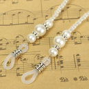 Pearl Beaded Reading Sun Glassess Glasses Chain Necklace Lanyard Cord Leash Holder Strap