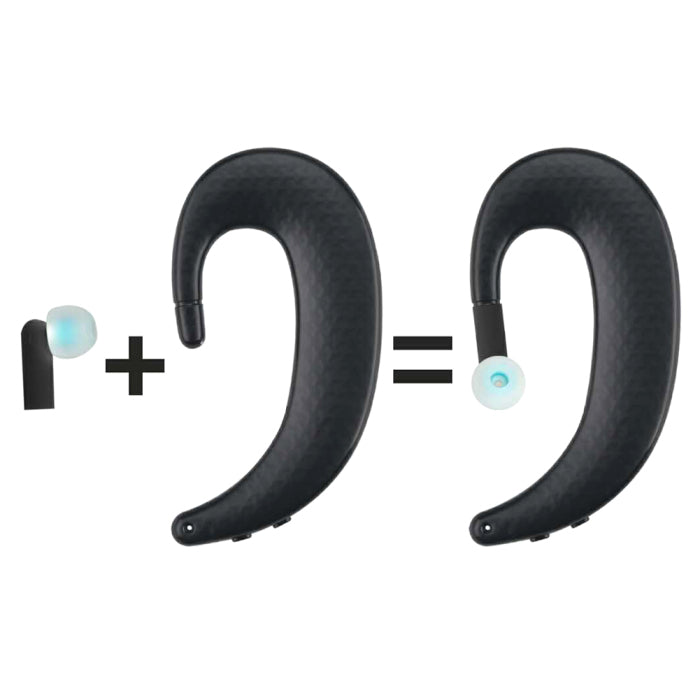 Business Bone Conduction bluetooth Earbuds Wireless Single Hanging Earphone Headset with Mic