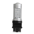 2pcs 3157 42LED Red Rear Alert Safety Car Brake Tail Stop Lights Bulb Flashing Strobe Lamps Bulb