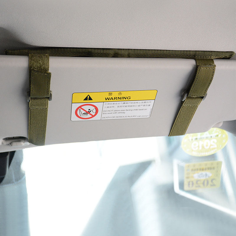 BL125 Car Sunshade Waterproof Bag Storage Bag Universal Car Multifunctional Mobile Phone Identification Bag