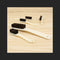 MYTEC 4/6row Pig Bristle Brush Collectables - Autograph Tools for Maintenance Cleaning Walnut Bristle Brush Polishing and Oil Brush Tool