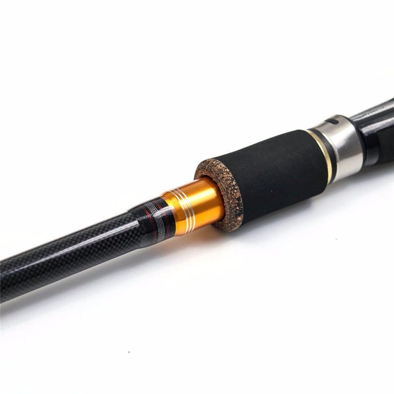 JOHNCOO 2.7m Spinning Fishing Rod 4 Sections Medium Rapid Action Fishing Pole Fishing Tackle