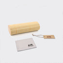 Fashion Round Men Women Handmade Bamboo Wooden Sunglasses Box Frame Hard Shell Glasses Case