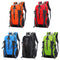 Extra Large Nylon Backpack With USB Port Travel Hiking Camping Waterproof Motorcycle Bike Riding Bag