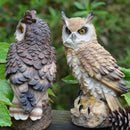 Synthetic Resin Owl Outdoor Hunting Decoy Garden Yard Landscape Decorations
