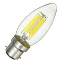 Dimmable B22 C35 6W COB Pure White Warm White Edison Retro Light Lamp Bulb AC220V