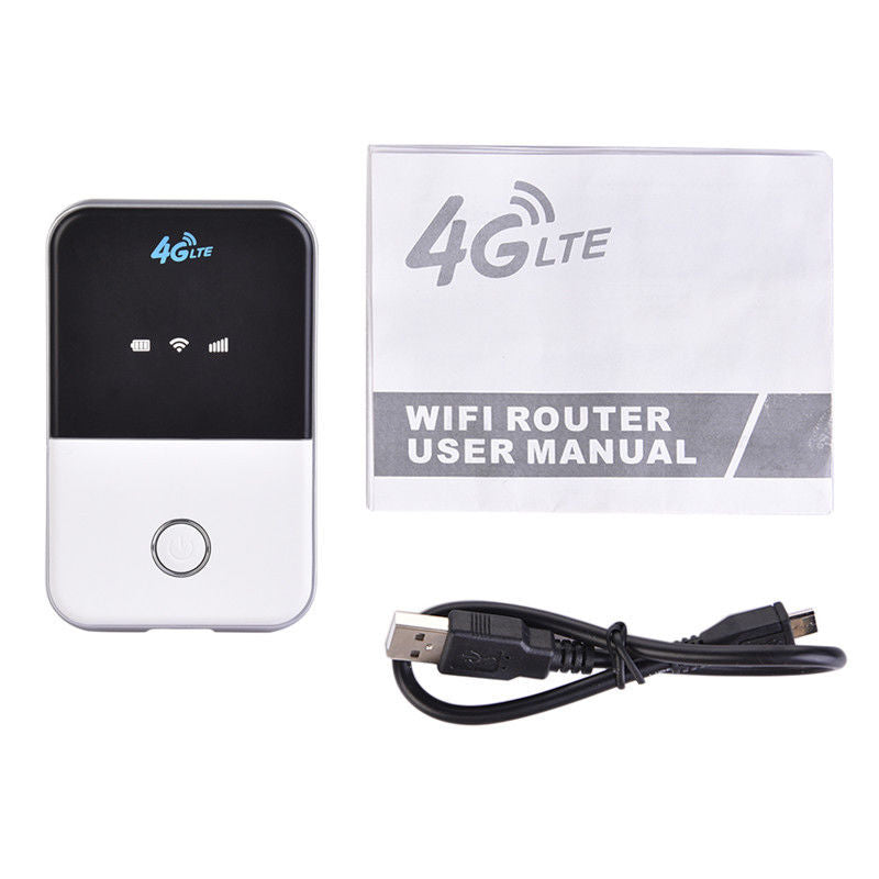 Portable 3G 4G Router LTE 4G Wireless Router Mobile Wifi Hotspot SIM Card Slot for Mobile Phone