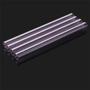 4Pcs 150mm Transparent Purple Borosilicate Glass Tube Tubing Pyrex Tubes Blowing Tube Test Tube 12mm OD 2.2 Thick Wall