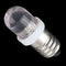 E10 0.2W Cool White Blinker Low Consumption LED Light Bulb DC6V