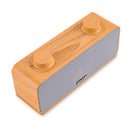 JONTER M39 Alarm Clock LED Displayv Stereo bluetooth Speaker With Mic FM Radio AUX TF Card